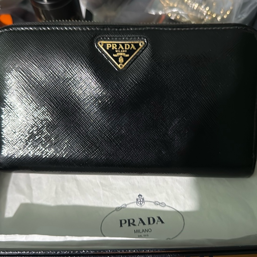 Prada Gloss Long Wallet